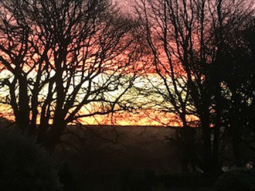 Photo Gallery Image - Beautiful Sunset taken from Badgers Sett Front Garden